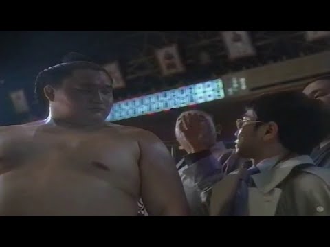 Takanohana : publicité pour Suntory Boss