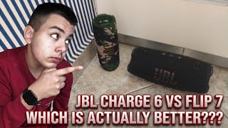 JBL Charge 6 VS Flip 7 | Which Is Actually Better?