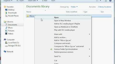 Windows 7 Rt-Click Context Menu Bug - Discovered By Sicundercover