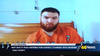 Not guilty plea entered for suspect charged with murder