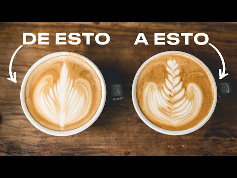 Arte latte: ¿Cómo hacer dibujos en el café?