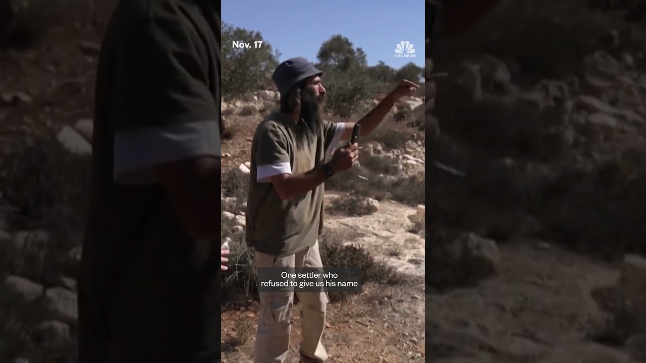 The U.K. says Palestinians in the occupied West Bank are facing a surge of Israeli settler attacks