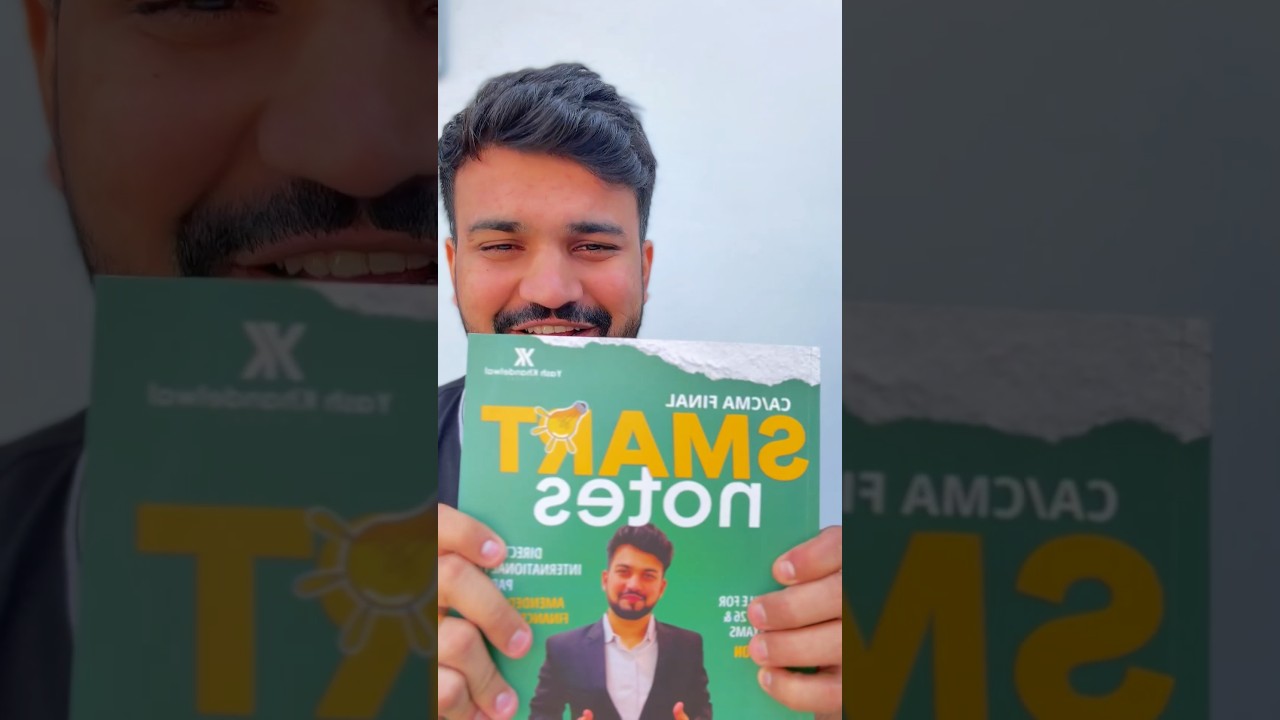 Smart Notes & Question Bank for CA-Final DT 