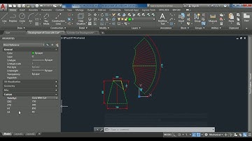 Autocad Dynamic Block of Cone Development
