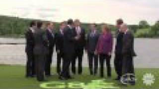 G8 leaders pose at 2010 summit in Muskoka, Canada: raw video
