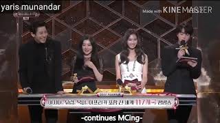 171229 BTS Jin is Awkward Around Red Velvet Irene at 2017 KBS Song Festival