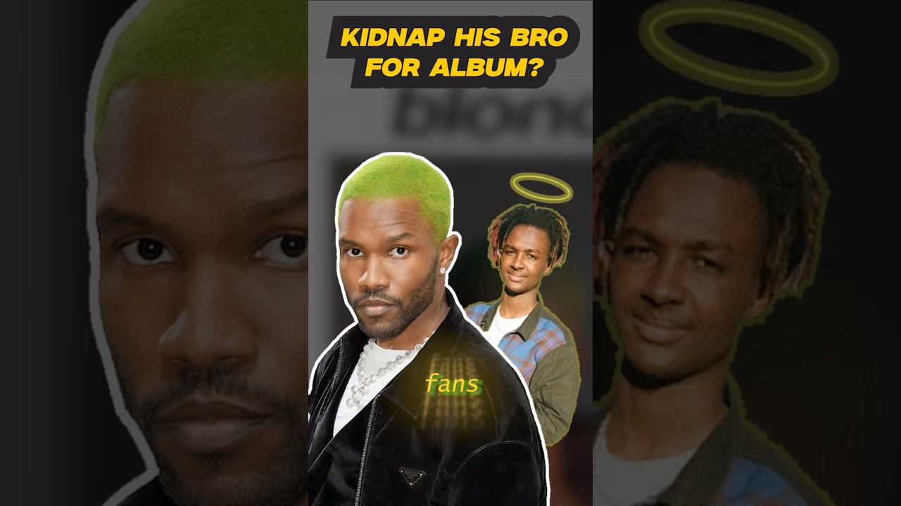 why frank ocean fans wanted to kidnap his brother