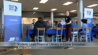 Students learn financial literacy through career path simulation