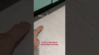 Kitchen Tiles Repair , Tiles Chip Touch Up , 瓷砖瑕疵修复 ，瓷砖磕碰修复