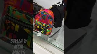 Stella McCartney & MCM STARK MINI BACKPACK CROSSBODY handbags Luxury Finds Macys #macys