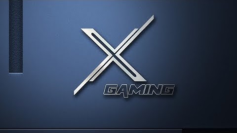 X Gaming Logo Design Pixellab Tutorial | Pixellab Logo Design 🔥👌