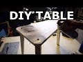 DIY Table from scrap wood. DIY Table from scrap wood.