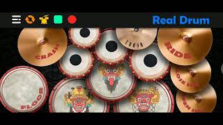 DJ Musik Ku Dap Dap Viral Tikok Terbaru 2021 - COVER Real Drum