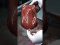 Wood-grain water transfer printing!