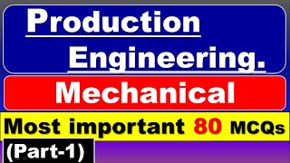 Production engineering MCQ | Production engineering mechanical | Production Technology MCQ | Part-1 screenshot 4