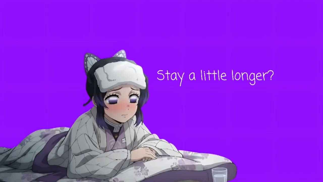 ASMR × rp Sleeping next sick Shinobu kocho 🦋💤