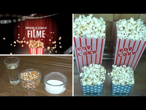 Video: Cum Se Face Popcorn într-un Aragaz Lent