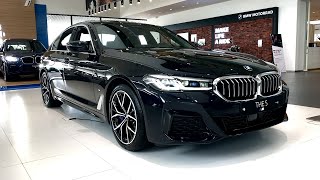 2021 BMW 5 Series 530i M Sport Exterior \& Interior | Walkaround