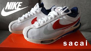 SACAI X NIKE CORTEZ 4.0 “WHITE/UNIVERSITY RED” REVIEW AND ON-FEET | RANKING SACAI NIKE SNEAKERS by District One 4,761 views 1 year ago 11 minutes, 58 seconds
