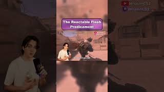 Why Reactable Flashes Are OP  #csgo #counterstrike #cs2 #cs2tips