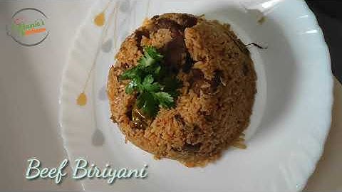 PALAKKADAN BEEF BIRIYANI | RAWTHER BEEF BIRIYANI | PALAKKADAN TRADITIONAL BIRIYANI