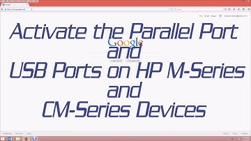 Activating Ports on HP M-Series & CM-Series