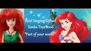 Poupée Ariel Singing Giftset - Simba 2006 - 