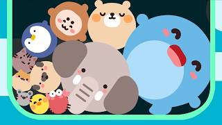 Zooplop Poki Games 🐘 Animals Drop Merge, Pets Merge - Game 3D 2048 Puzzle Match Gameplay Android IOS screenshot 2