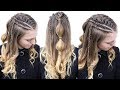 Half Up  Braided Hairstyle Idea | Braided Hairstyles | Braidsandstyles12
