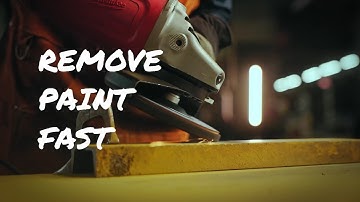 Quickly Remove Rust, Paint & Stock w/ Norton Rapid Strip Discs