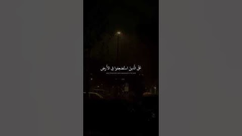 المنشاوي | سورة القصص I  وَنُريدُ أَن نَمُنَّ عَلَى الَّذينَ استُضعِفوا #like #subscribe #support