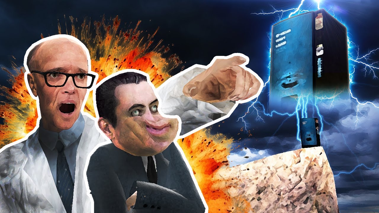 ぎゃりまる～！自販機が崖の上にあるよ～（泣） - Garry’s MOD E #1