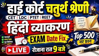 Rajasthan High Court 4th Grade Hindi Classes l High Court 2026 l मेराथन l High Court 4th Exam Date
