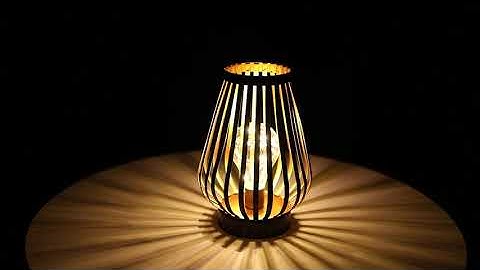 JHY DESIGN Metal Cage LED Lantern Demonstration video of actual working scene