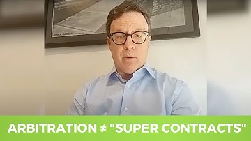 Arbitration clauses shouldn