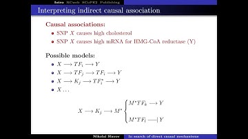 Searching for direct causal mechanisms in biological systems | Principles of Bioengineering (Slavov)