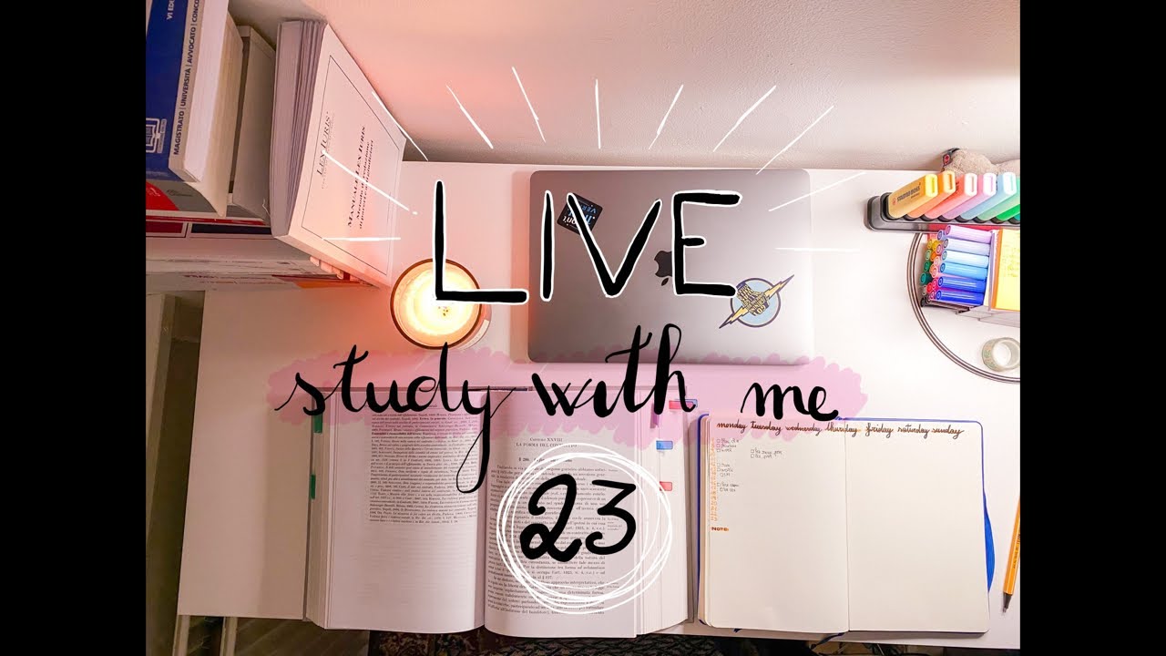 Live study with me n 23