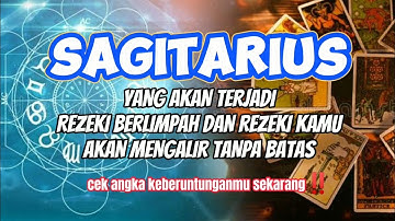 RAMALAN ZODIAK SAGITARIUS HARI INI | REZEKI BERLIMPAH DAN REZEKI KAMU AKAN MENGALIR TANPA BATAS