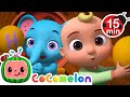 ABC Balloon Song! 🎈 | CoComelon Animal Time | Animals for Kids