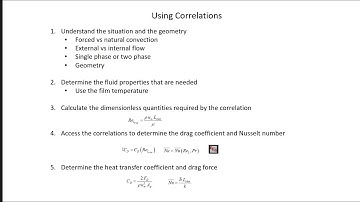 Using Correlations