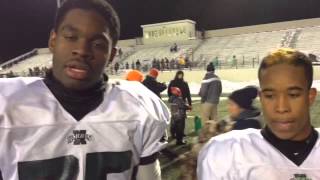 Nordonia's Justice Alexander and Vince Hudson