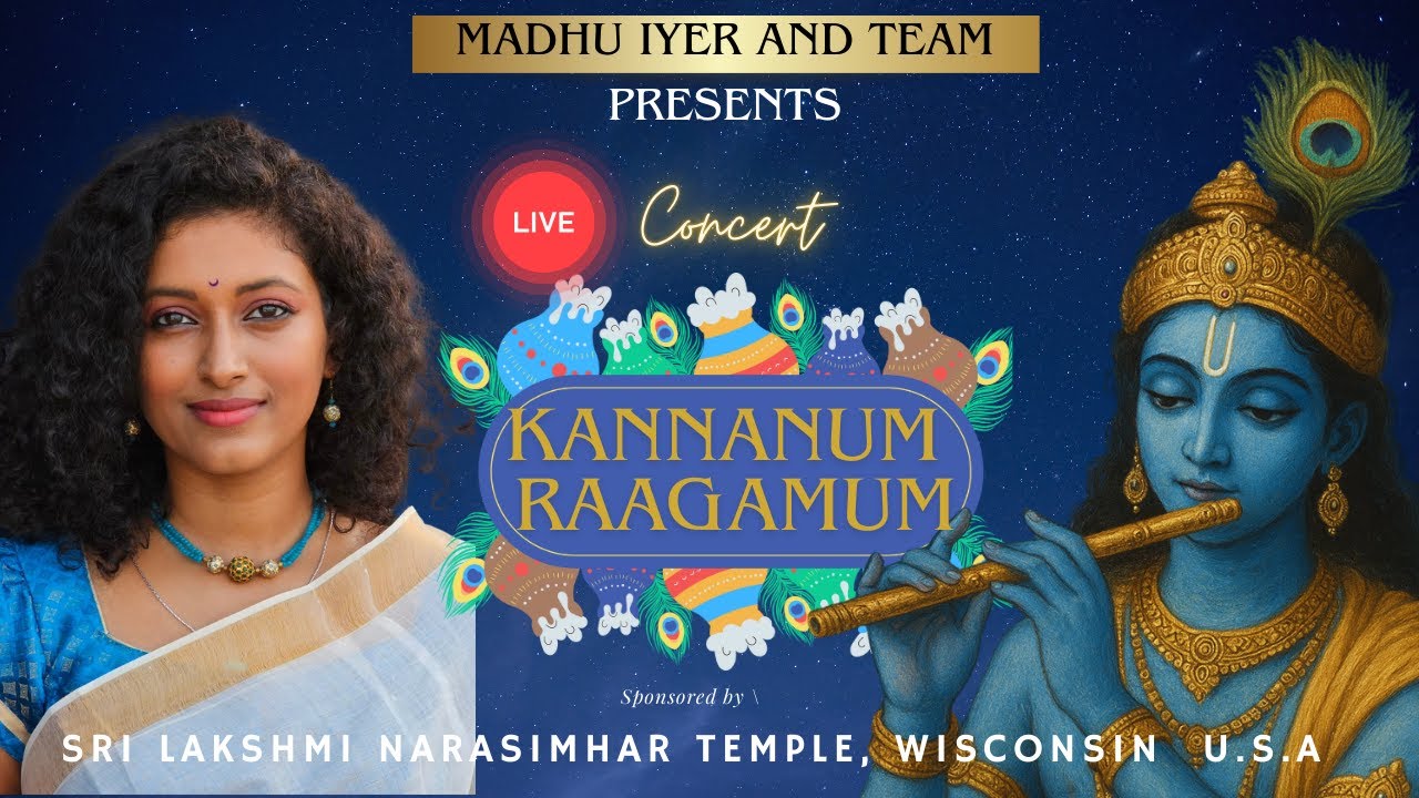 Kannanum Raagamum | Madhu Iyer & Rajaganapathy | Fundraiser concert 