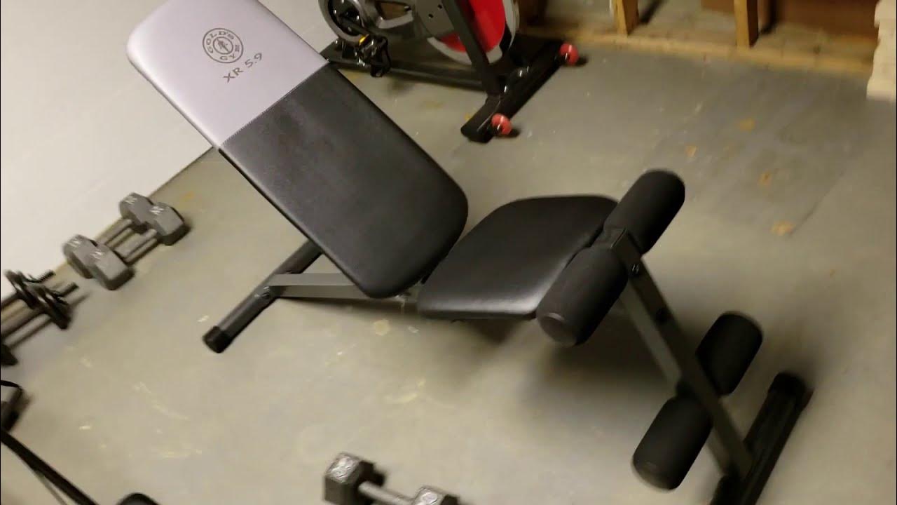 Golds Gym XR 5.9 Dumbbell Bench YouTube