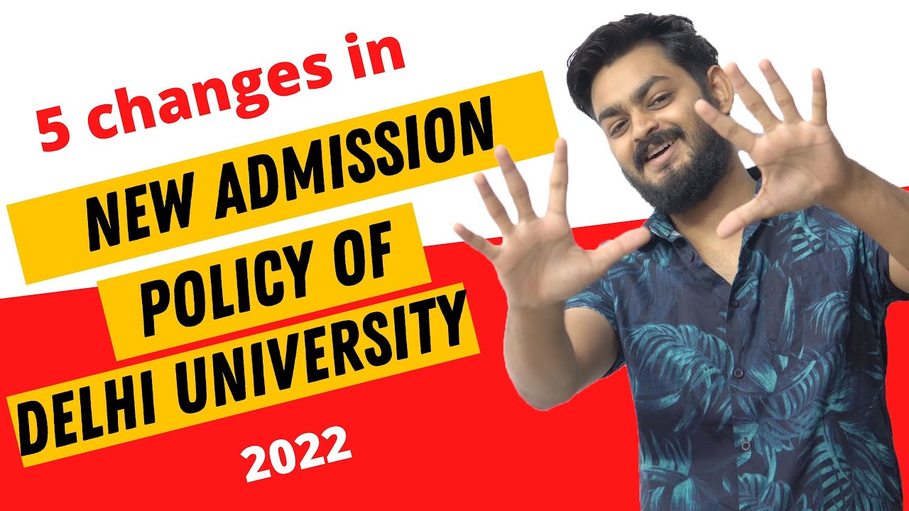 Big update about Delhi university new admission policy - which domain ...