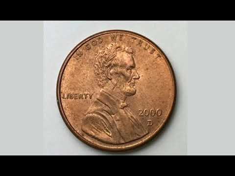 USA 2000 D ONE CENT Coin VALUE - LINCOLN