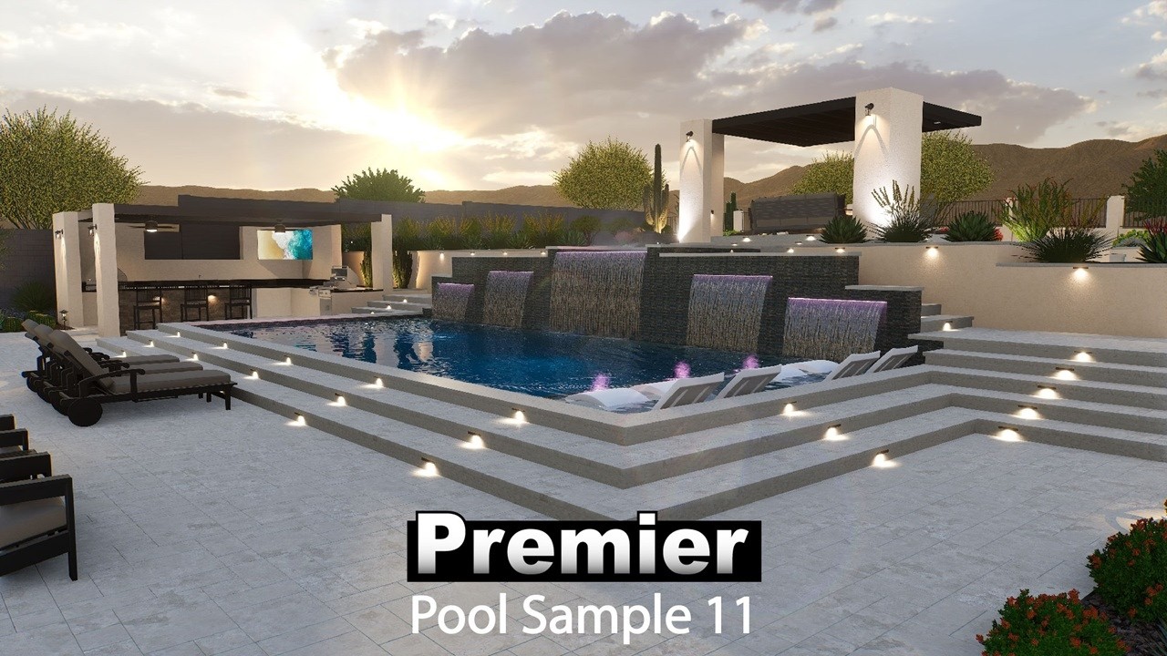 Pool and Landscape Design 11 Premier - Phoenix Arizona - YouTube