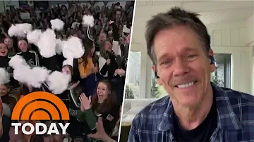 Kevin Bacon surprises students of 'Footloose' high school!