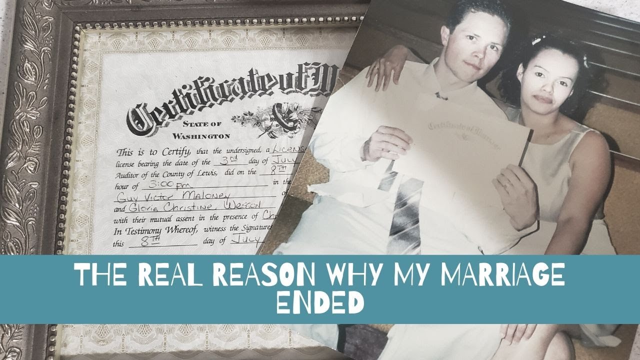 The real reason why my marriage ended YouTube