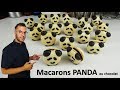 recette MACARONS PANDA AU CHOCOLAT