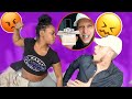 COMING HOME SMELLING LIKE ANOTHER WOMAN PRANK ON GIRLFRIEND!